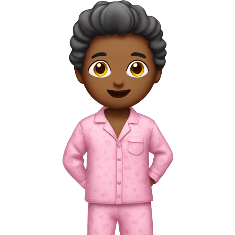 Pink pijama emoji