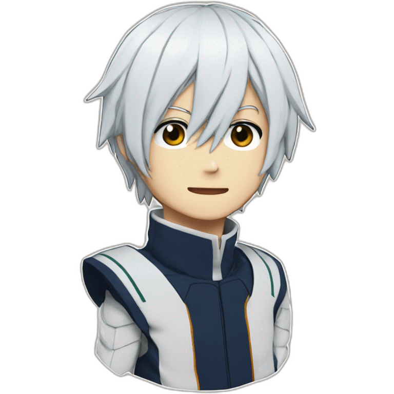 Shoto in the my hero academia emoji