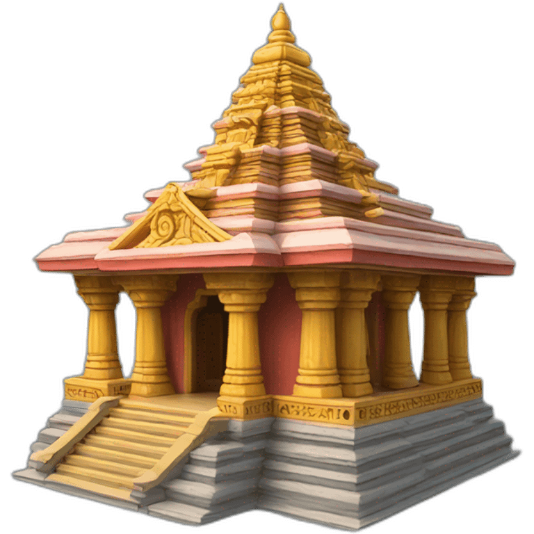 Hindu temple emoji