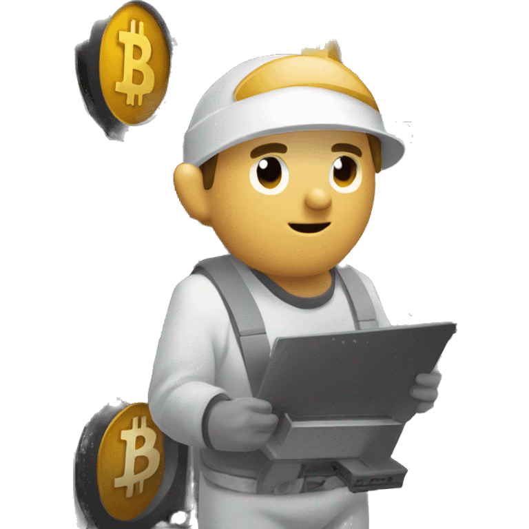 smal bitcoin mining rig emoji