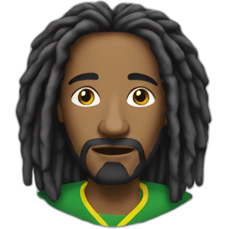 Rasta man computer guys emoji