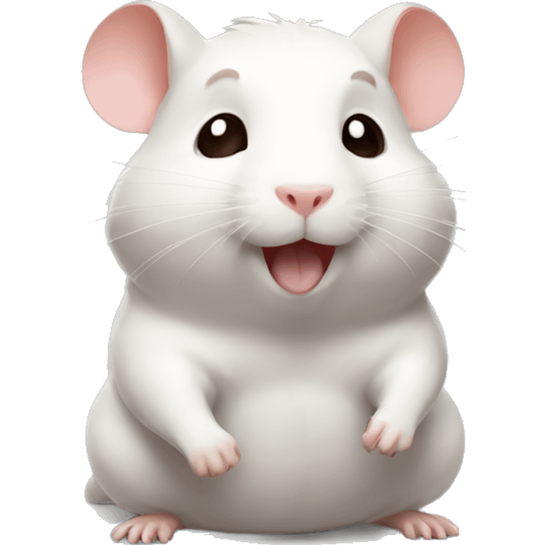 Gym hamster emoji