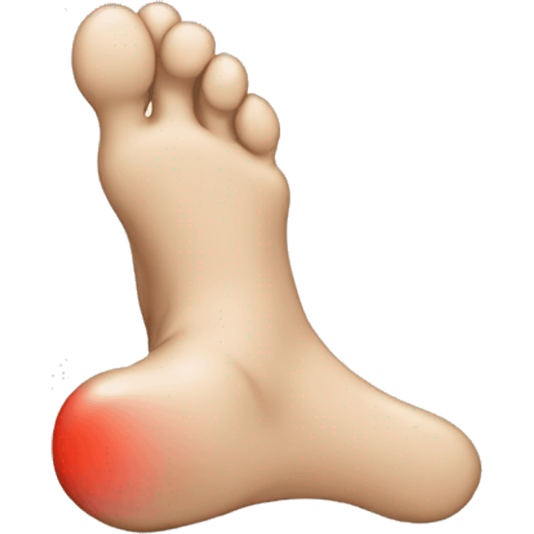 foot pain emoji