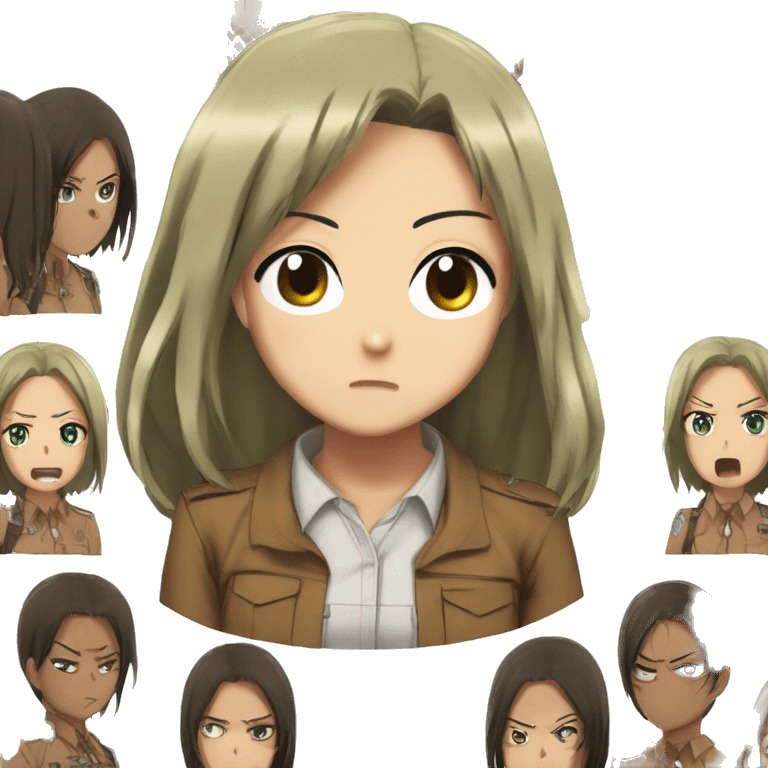 Sasha Braus anime attack on titan emoji