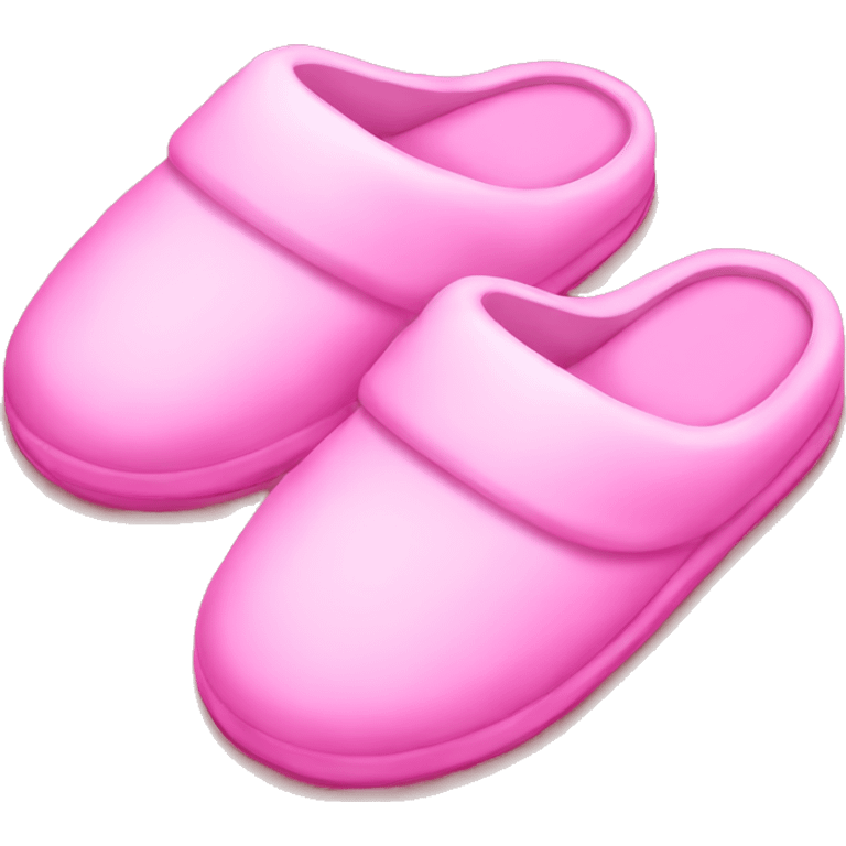 pink slippers emoji