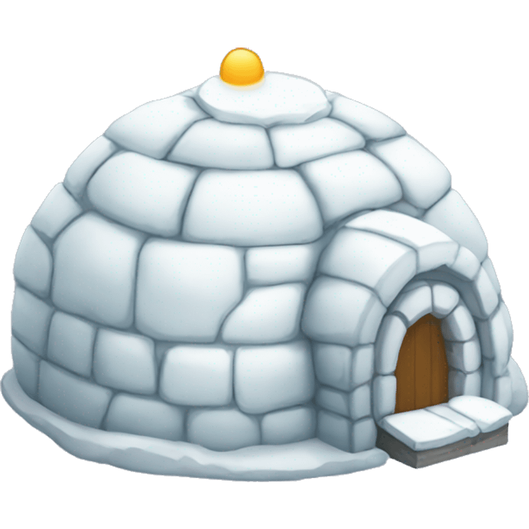 igloo bday present top emoji