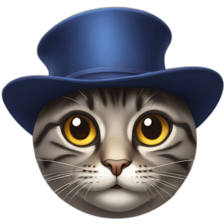 Cat-in-magic-hat-four-eyes emoji