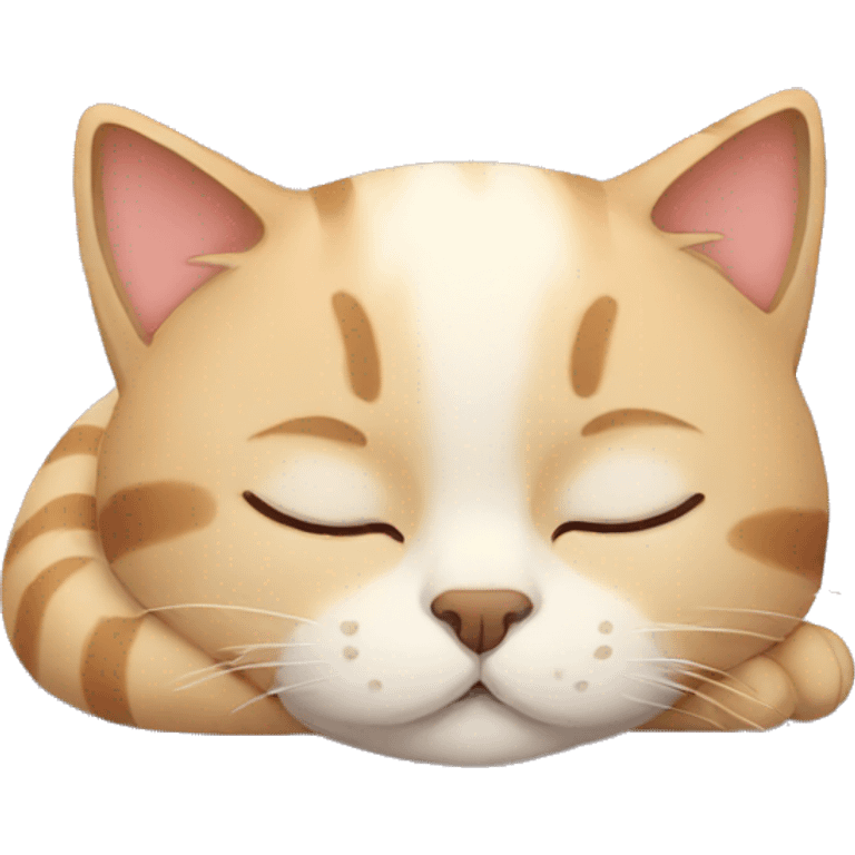 cat sleep emoji