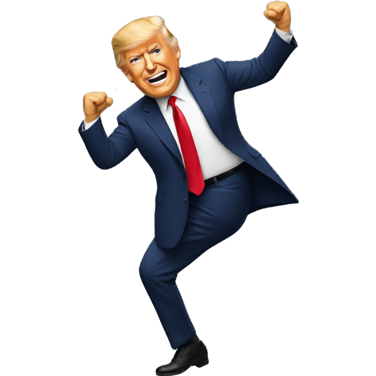 Trump dancing emoji