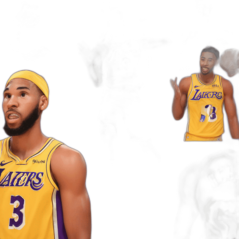 Austin Reaves lakers Oklahoma white rookie emoji