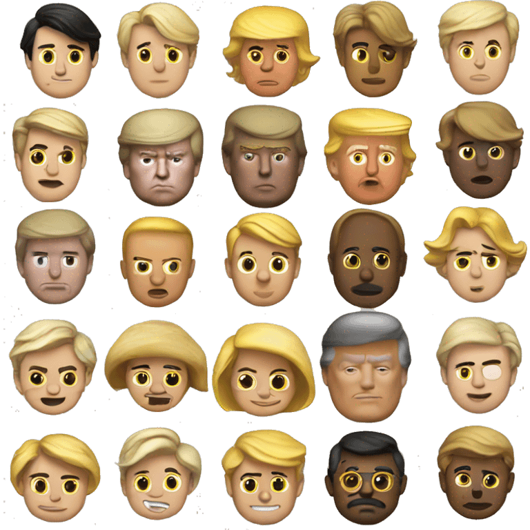 Donald trump mais en version mexicaine  emoji