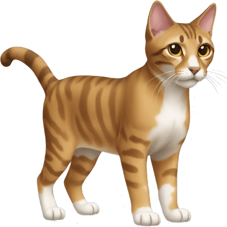 Sokoke Cat Breed Full Body emoji