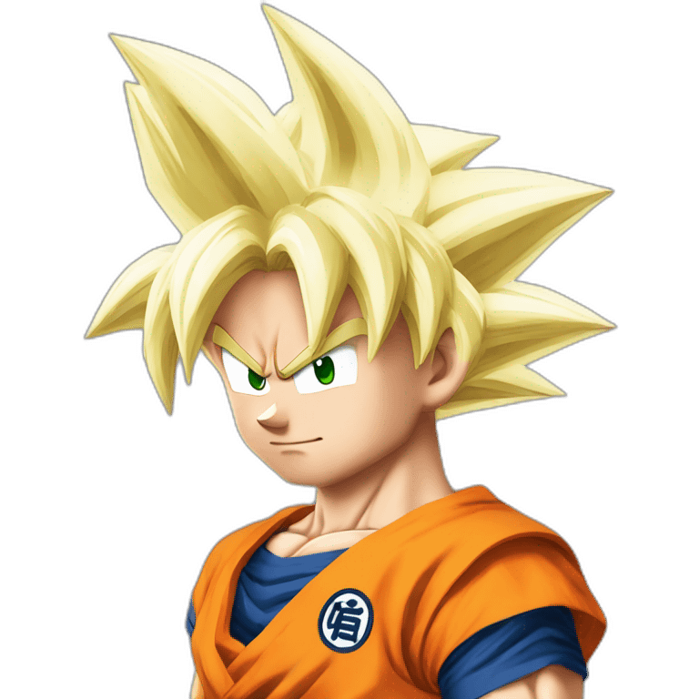 Son Goku Super Saiyen emoji