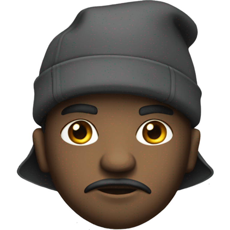 Original gangster emoji