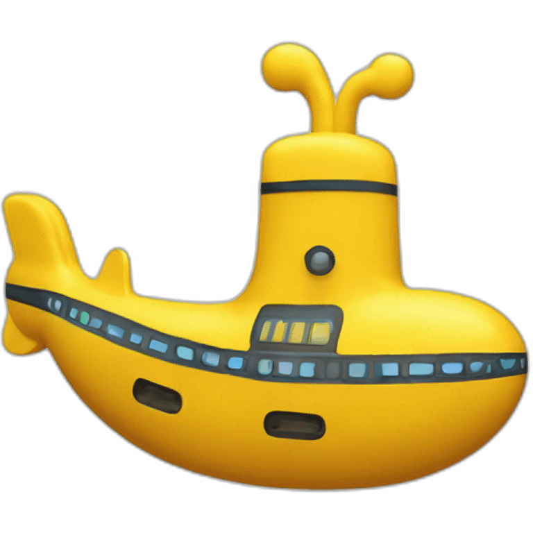 yellow submarine music note emoji