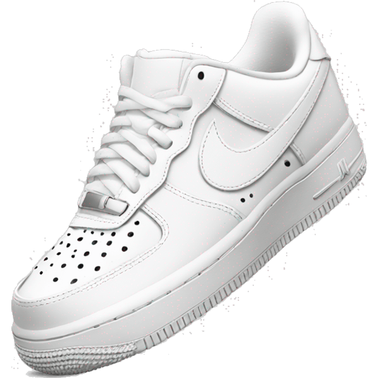 white nike airforce emoji