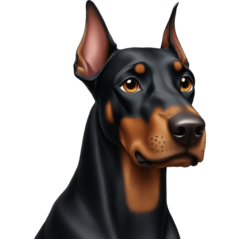 Doberman  emoji