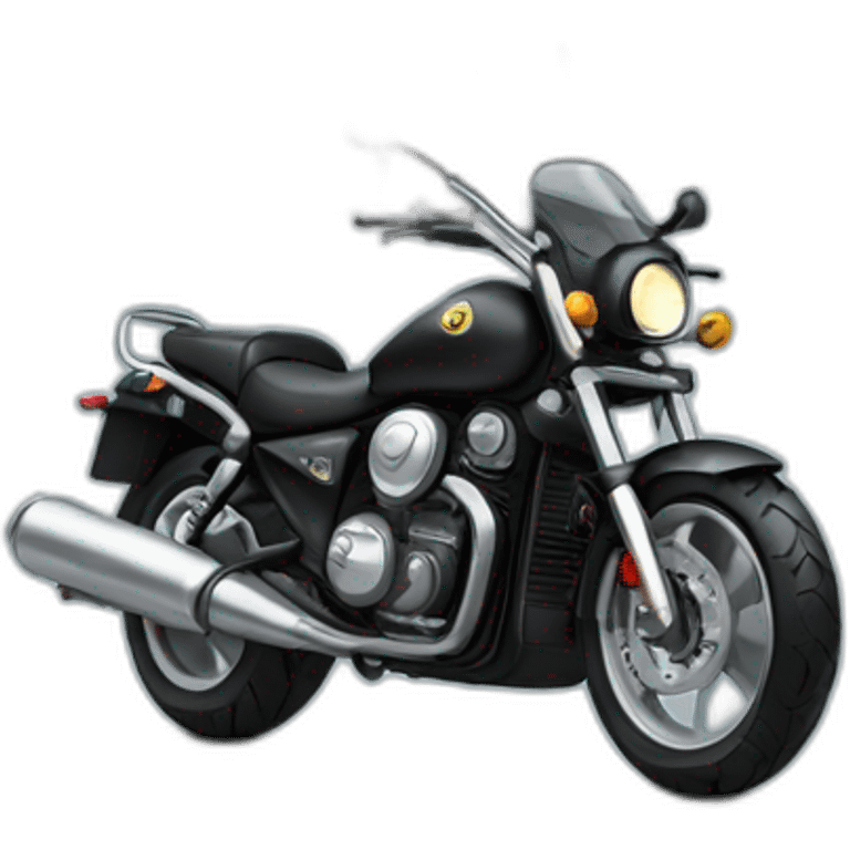 Motorrad im regen emoji