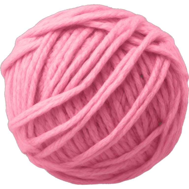 yarn ball light pink emoji