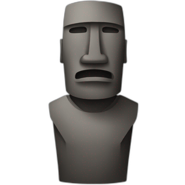 Moai  emoji