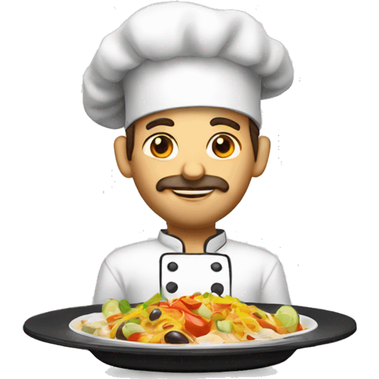 plate chef's spanish emoji