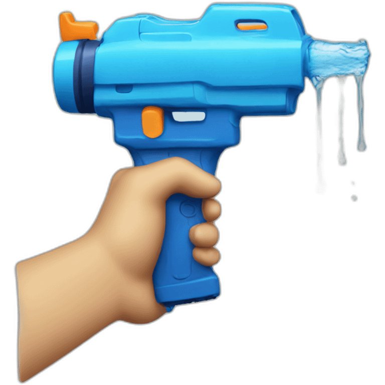 Water gun emoji