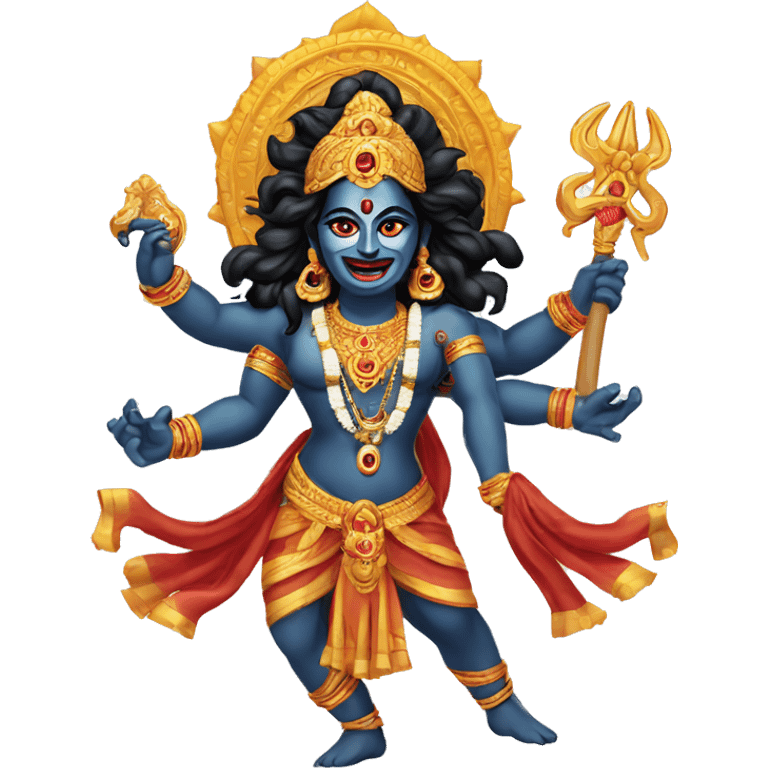 Hindu deity Kali Maa emoji