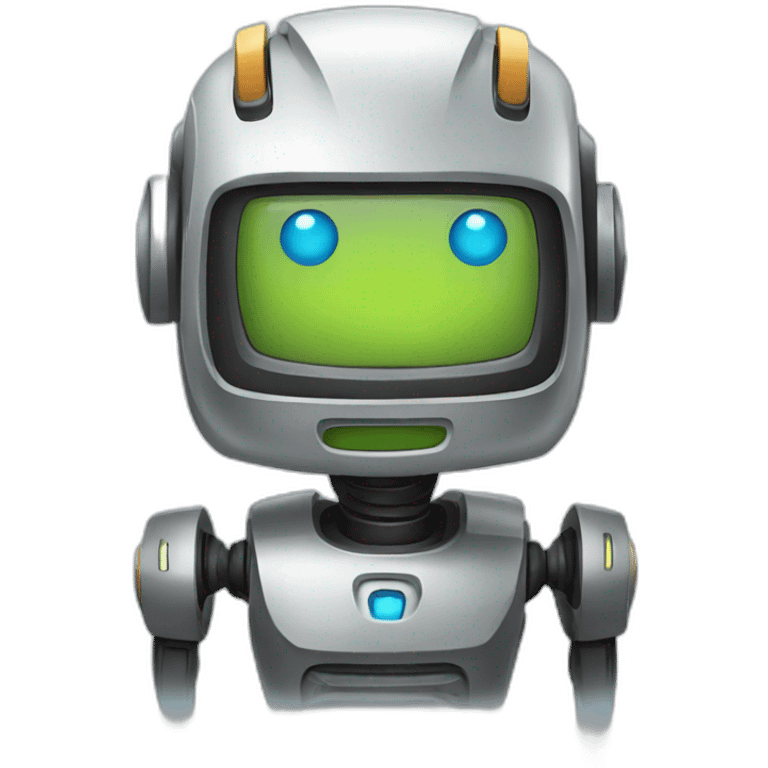 cartoon robot emoji