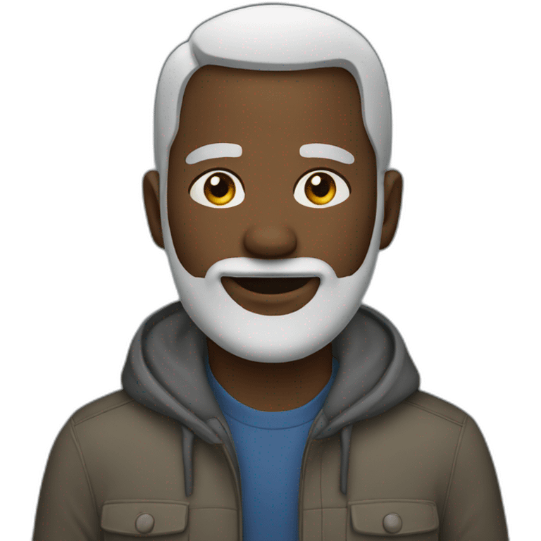 black noel dad emoji