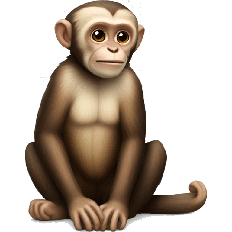 Capuchin sitting\ emoji