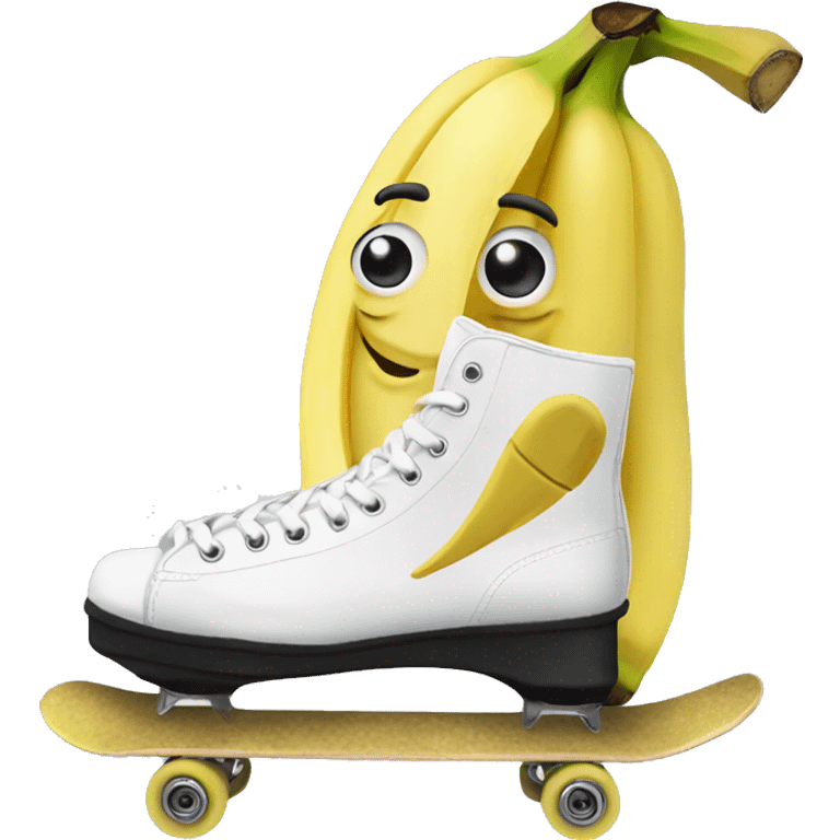 banana  on skate emoji