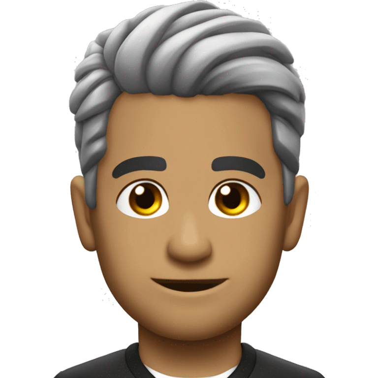 Corinthians pardo e cabelo grisalho emoji