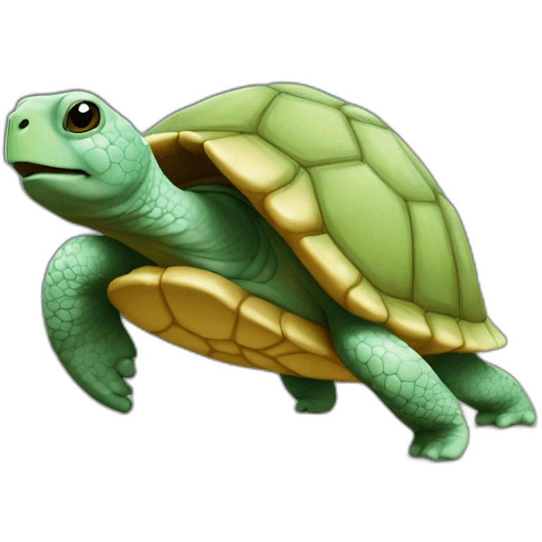 Tortue danse emoji