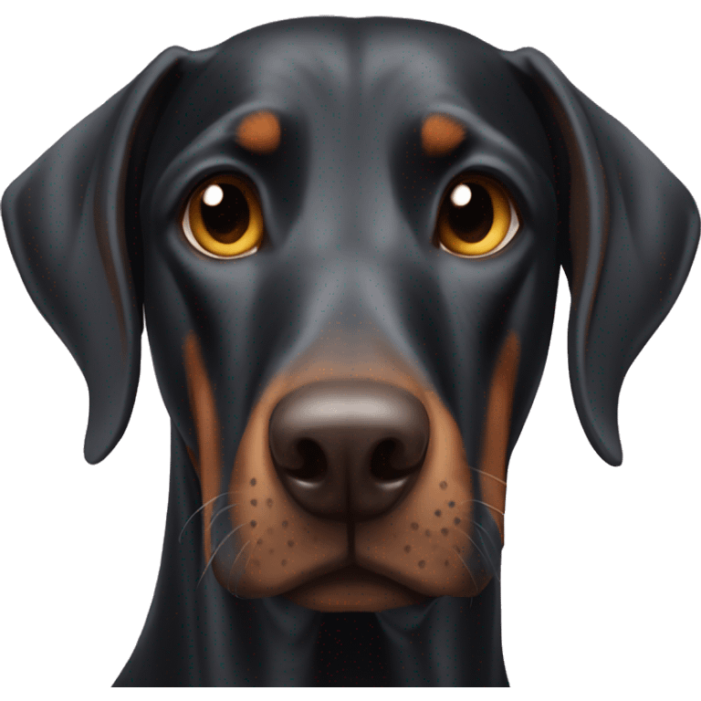 Doberman emoji