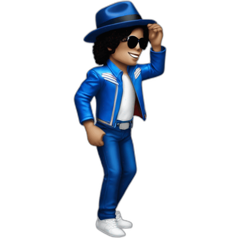 Michael Jackson tomando pepsi emoji