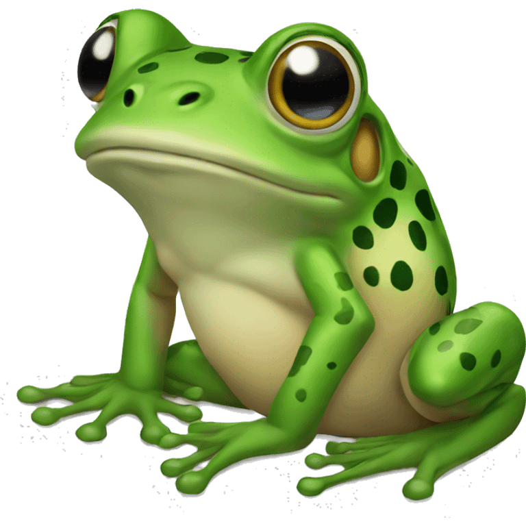 Frog-frog emoji