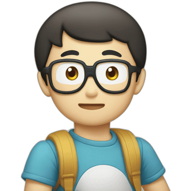 doremon and nobita emoji