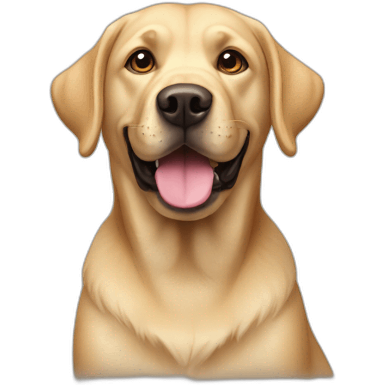 Labrador mestizo emoji