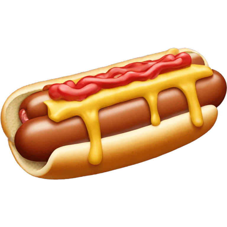 Hotdog eating a sponge emoji