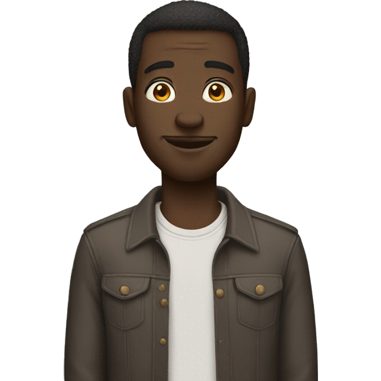 tall african guy emoji