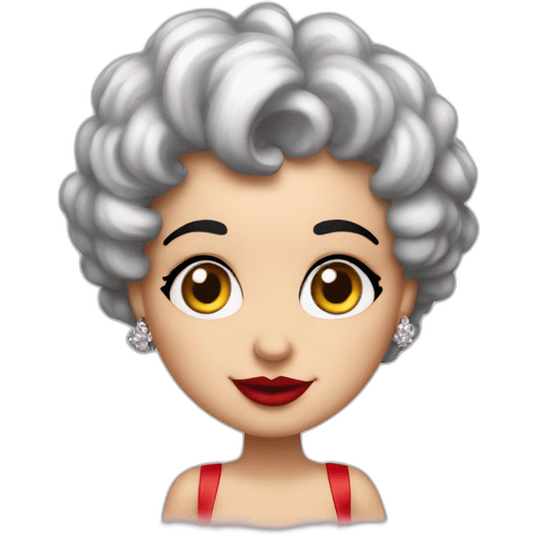 Betty Boop emoji