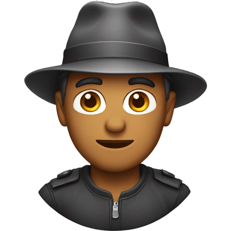 Man with hat emoji