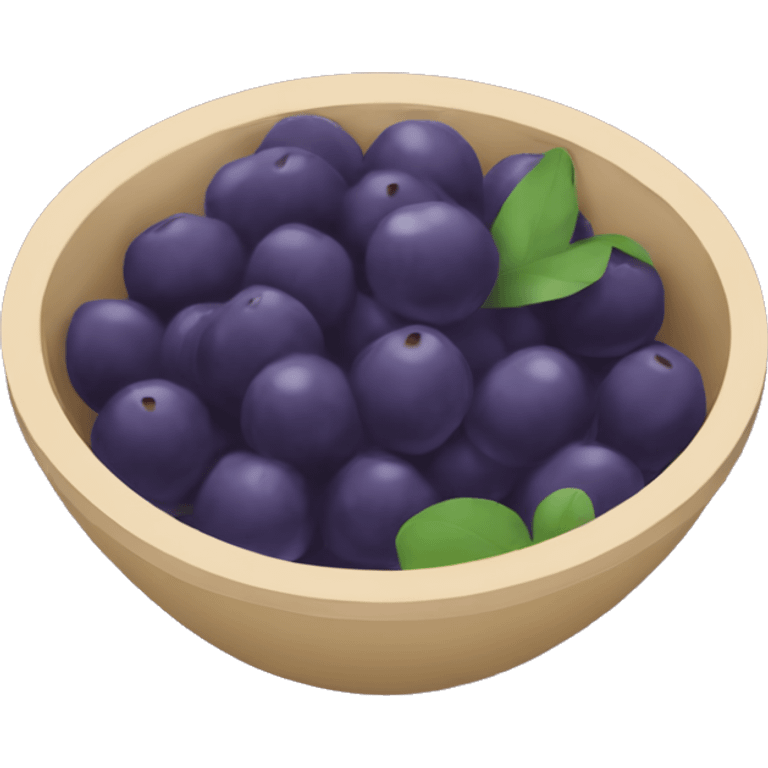 Açaí bowl emoji