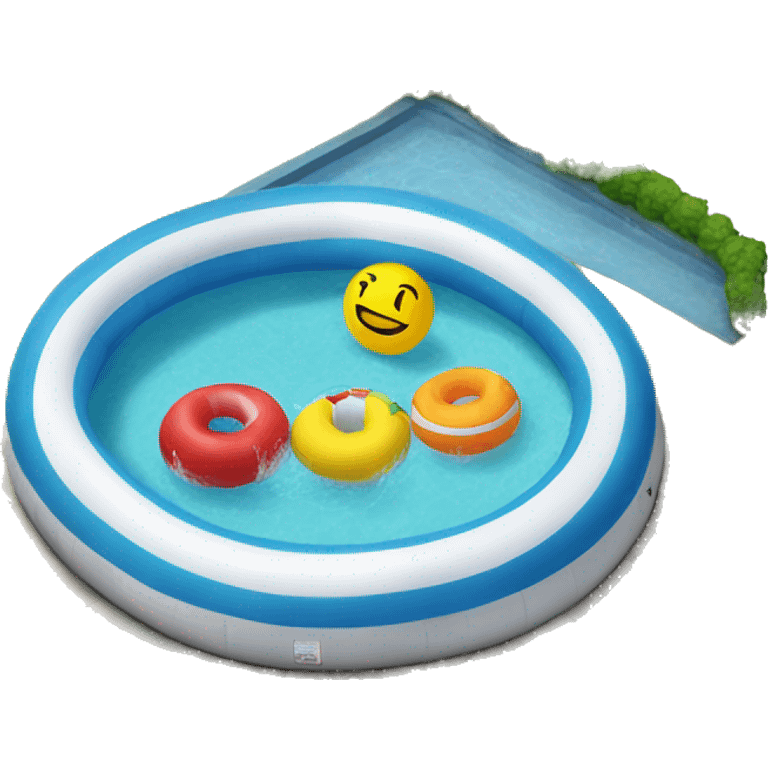 inflatable pool emoji