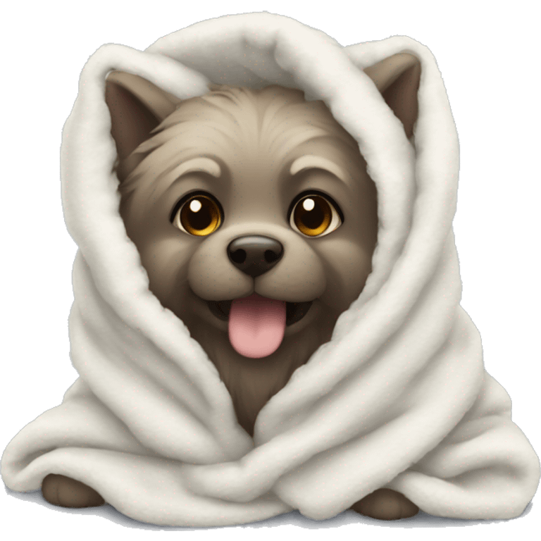 fluffy blanket emoji