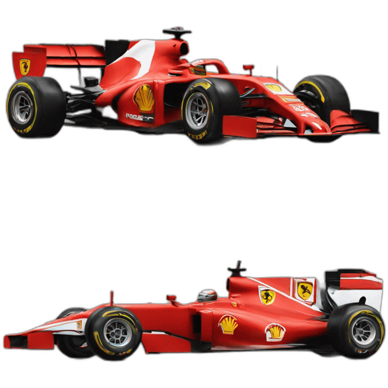 f1 cars ferrari emoji