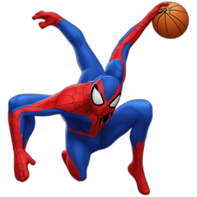 Spider-Man plays Sport emoji