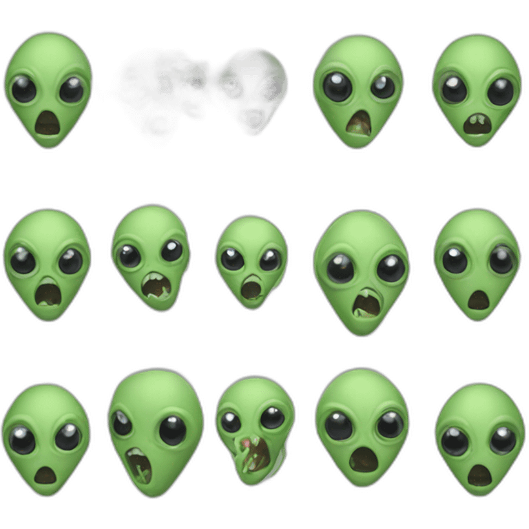 aliens invading emoji