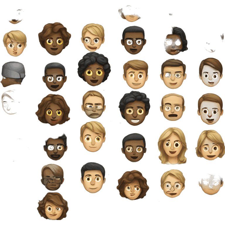 Coworkers on laptops emoji