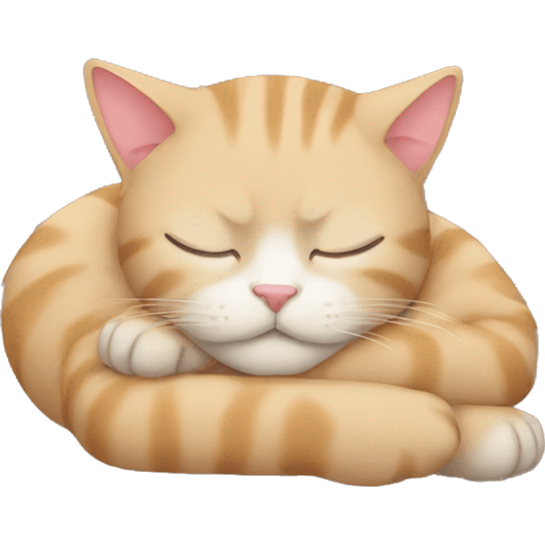 sleeping cat emoji